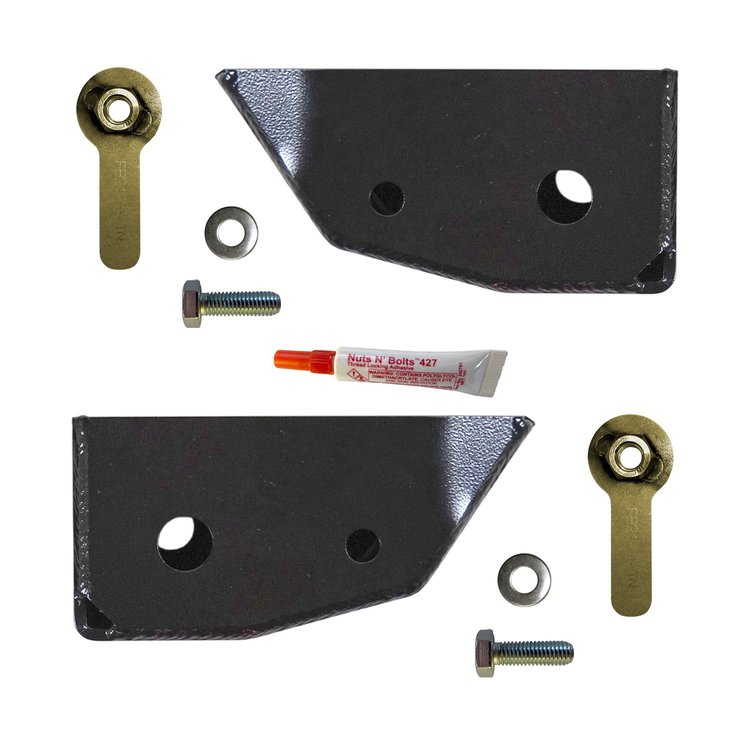 Rear Lower Shock Skid Plate Kit for Late-Model Ford Bronco