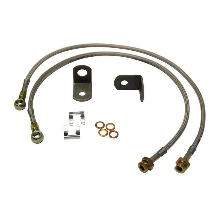 Front Brake Lines 1984-2001 Cherokee XJ, 3-8" Lift