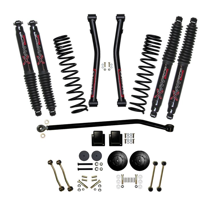 3.500 in. Dual-Rate Long-Travel Lift Kit for 2020 Jeep Gladiator JT Truck 4-Door Rubicon
