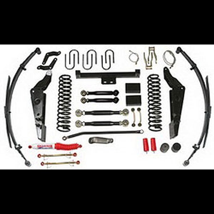 Value Flex; Suspension Lift Kit; 6 in. Lift; Incl. Frt Coils; Upr/Lwr Cntrl Arms; Adj Frt Trk Bar; S