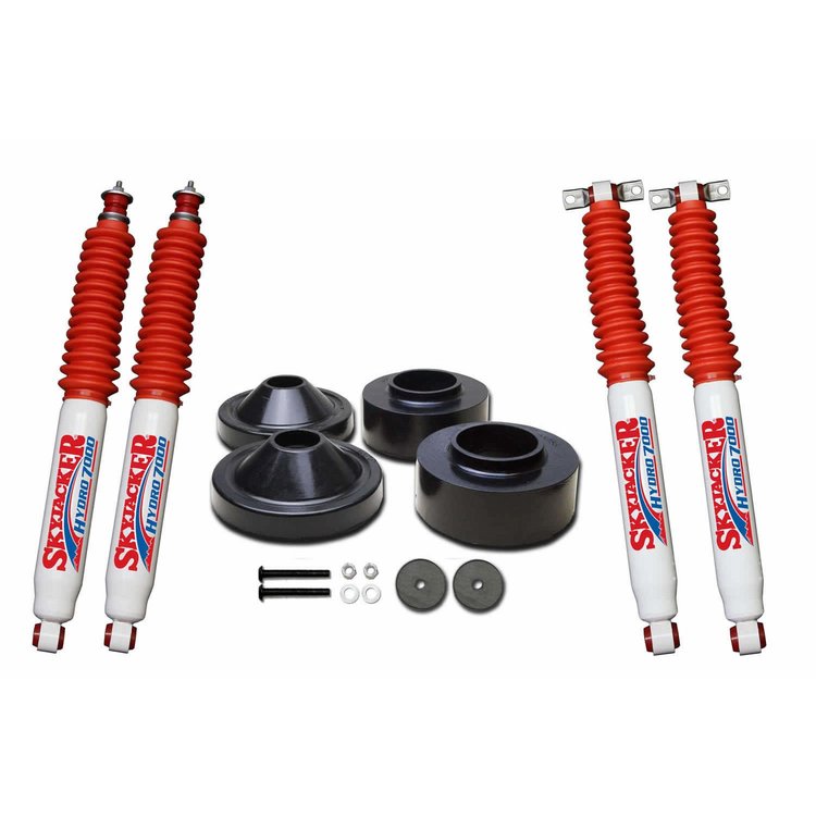 JK23-H Front and Rear Leveling Kit, Lift Amount: 2 in. Front/0.75 in. Rear