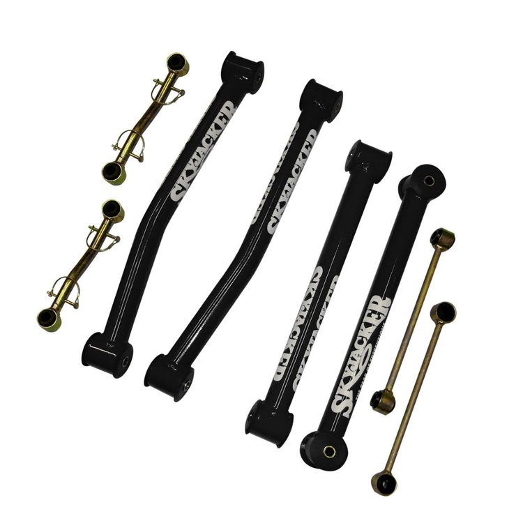Suspension Lift Kit Upgrade; 2.5-3.5 in. Lift; For PN[JK2500K]; Incl. Fr/Rr Control Arms/Hardware/Fr