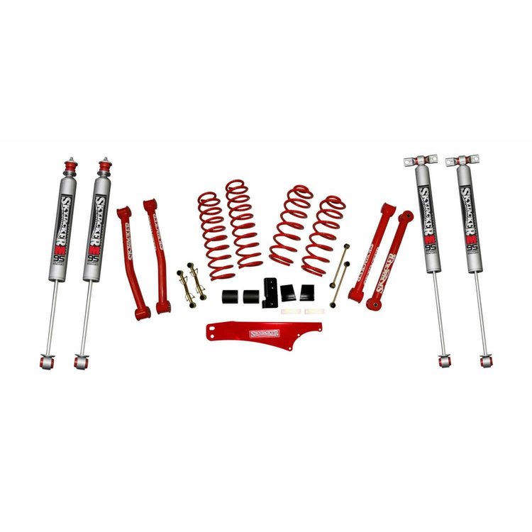 JK2501KCR-M Front and Rear Suspension Lift Kit, Lift Amount: 2.5 in. Front/2.5 in. Rear
