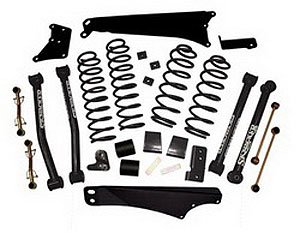 Suspension Lift Kit 4 in. Lift Incl. Front/Rear Coil Springs/Component Box