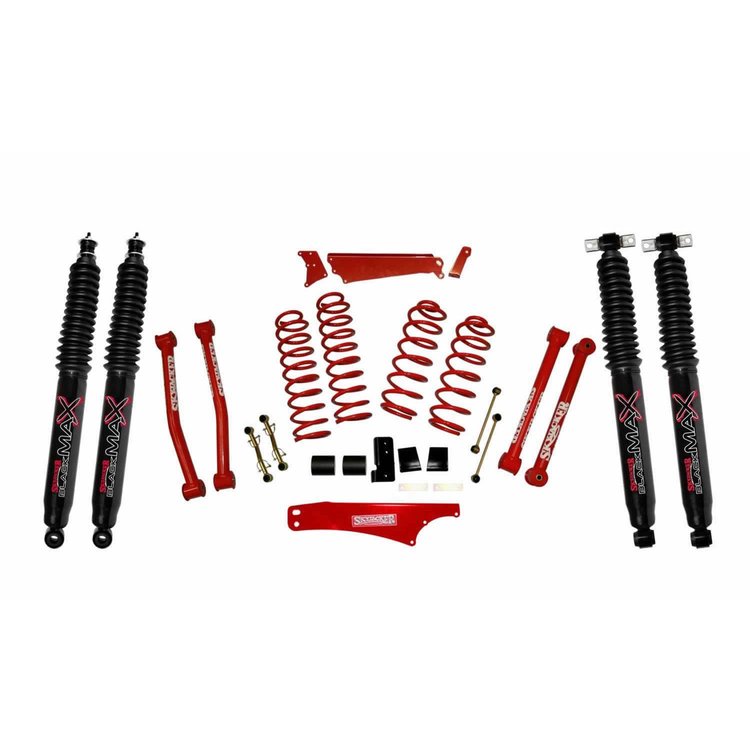JK401KCR-B Front and Rear Suspension Lift Kit, Lift Amount: 4-5 in. Front/4-5 in. Rear