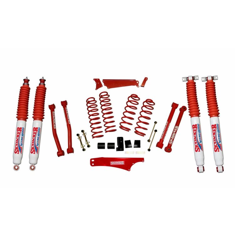 JK401KCR-N Front and Rear Suspension Lift Kit, Lift Amount: 4-5 in. Front/4-5 in. Rear