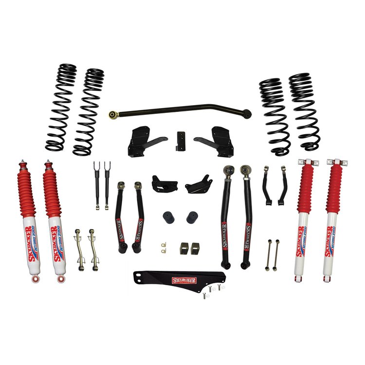 JK40LKLT-SXH Front and Rear Suspension Lift Kit, Lift Amount: 4 in. Front/4 in. Rear