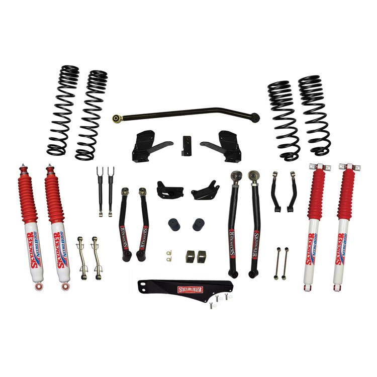 JK40LKLT-SXN Front and Rear Suspension Lift Kit, Lift Amount: 4 in. Front/4 in. Rear