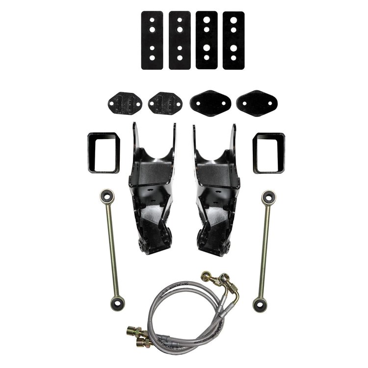 Rear Coil-Over Shock Brackets for 2007-2016 Jeep Wrangler
