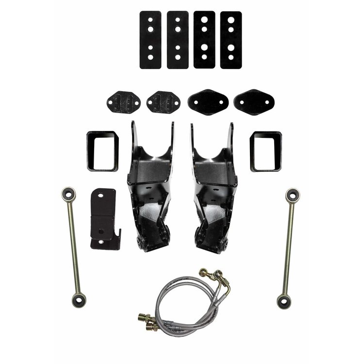 Rear Coil-Over Shock Brackets for 2007-2016 Jeep Wrangler
