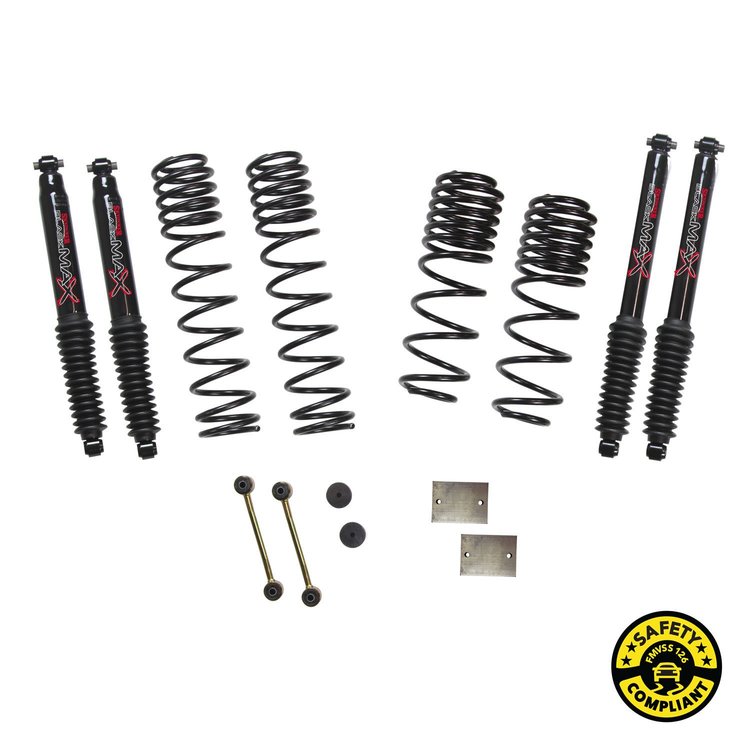 Dual-Rate Long-Travel Lift Kit for 2018-2019 Jeep Wrangler JL Rubicon
