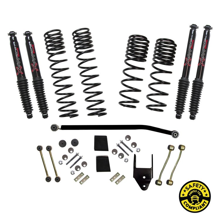 Dual-Rate Long-Travel Lift Kit for 2018-2019 Jeep Wrangler JL Rubicon