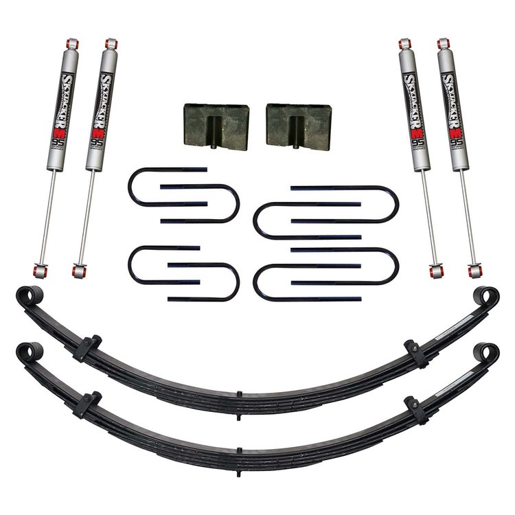 4 in. Suspension Lift Kit for Jeep with M95 Monotube Shocks JP40K-M