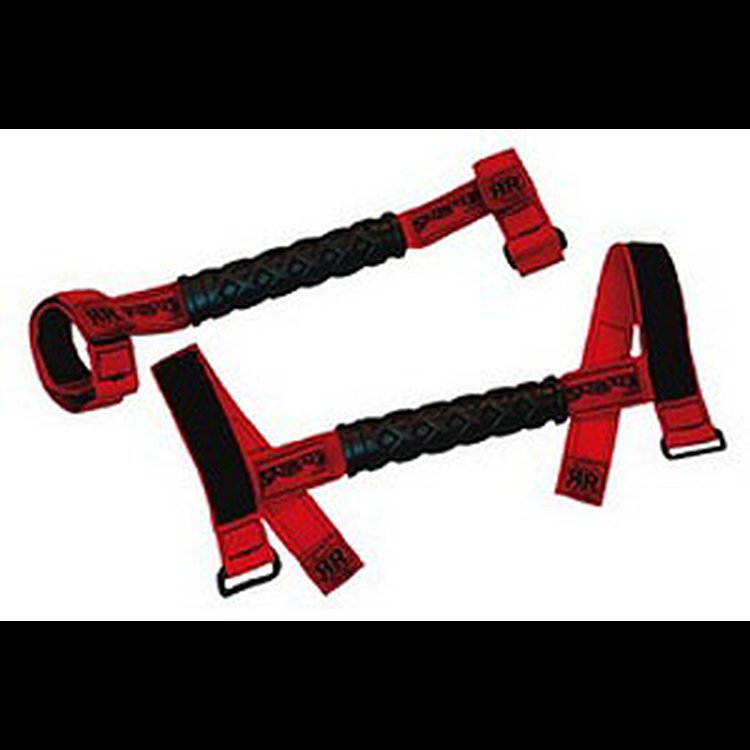 Rock Ready Grab Handles for 1-3/4 to 2" Bars Black