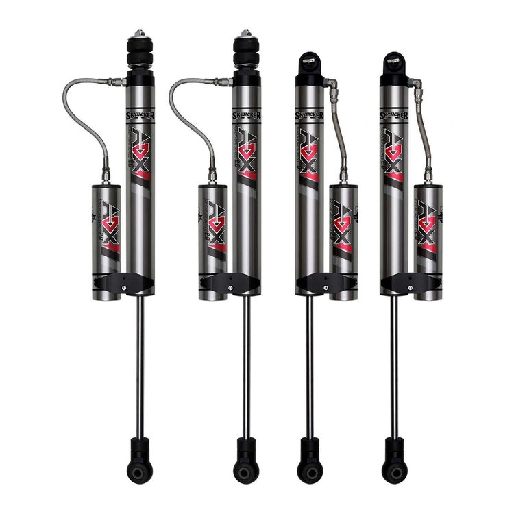 ADX 2.0 Remote Reservoir Aluminum Monotube Shocks for 1997-2006 Jeep Wrangler TJ [6 in. Lift]