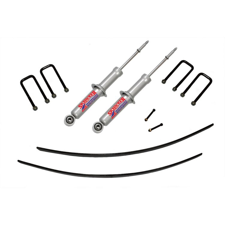 Performance Strut Suspension Lift Kit 3 in. Lift Incl. Main Component Box Rear Add-A-Leaf