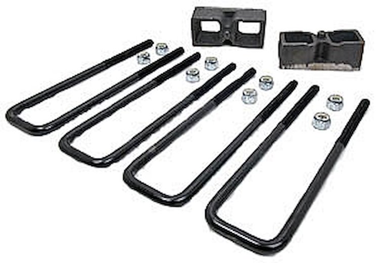 Rear Block & U-Bolt Kit 2007-13 Tundra 2WD/4WD