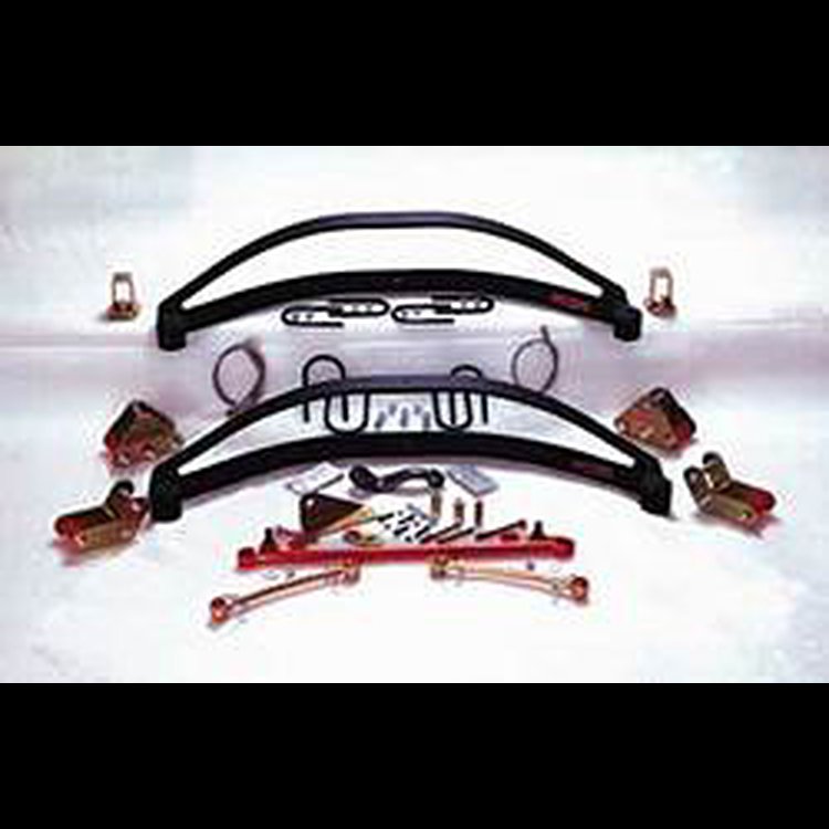 6 IN. MONO KIT 87-95YJ W/MANUA