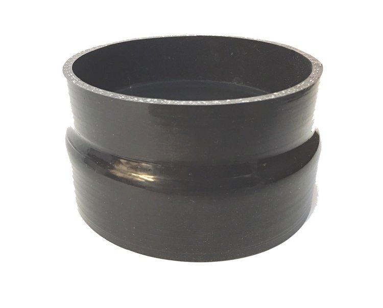 Step Hose Coupler, 4.750/5 in. I.D. [Black Finish]