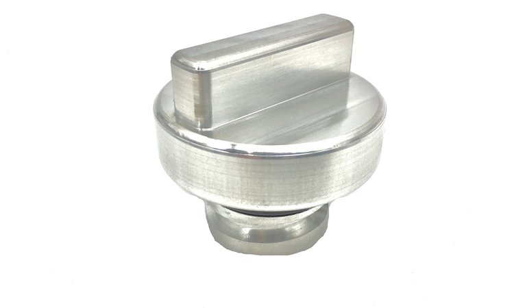 Oil Cap Replacement, Billet Aluminum [Bare Finish]