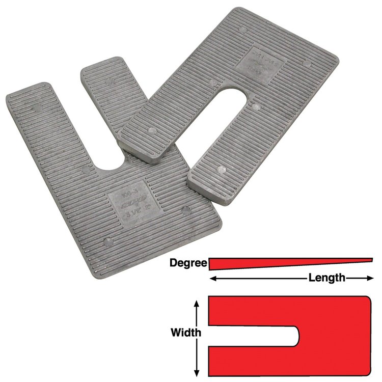 AL SHIMS 4X6.5X0.5 6