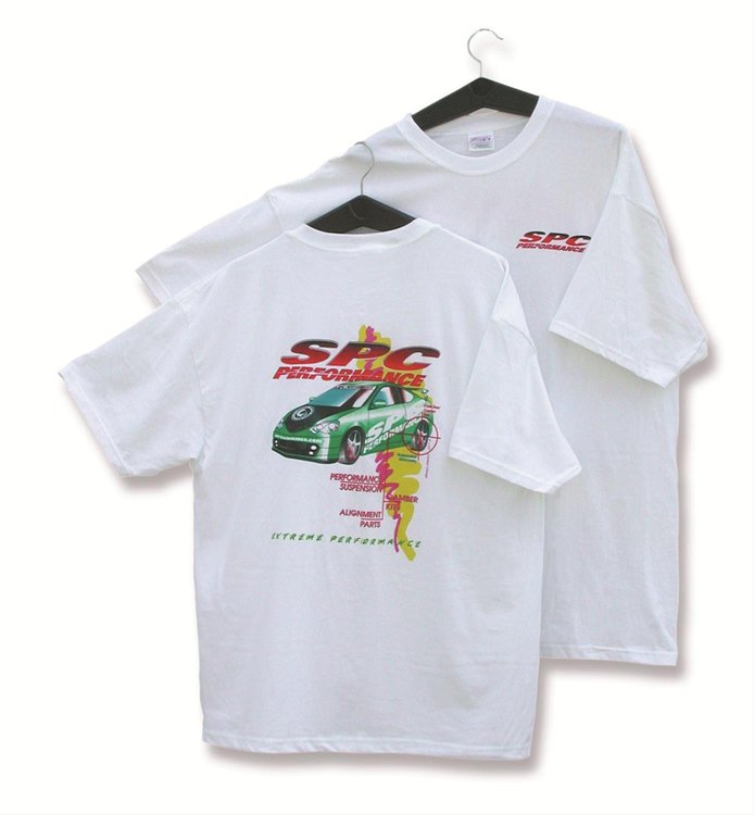 WHITE T-SHIRT-LARGE
