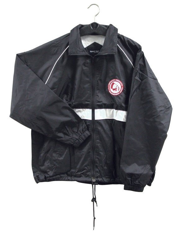 BLACK NYLON JACKET-XXL