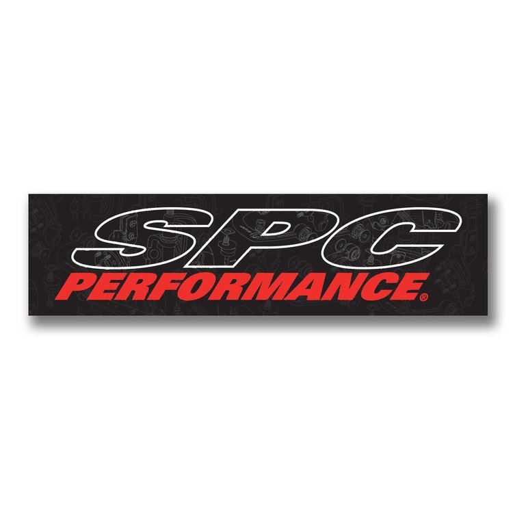 RED / BLACK SPC DECAL