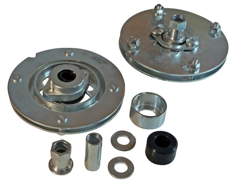 72040 2005-Up Mustang Front Adjustable Strut Mounts Camber: -1.0 to +1.0 degrees