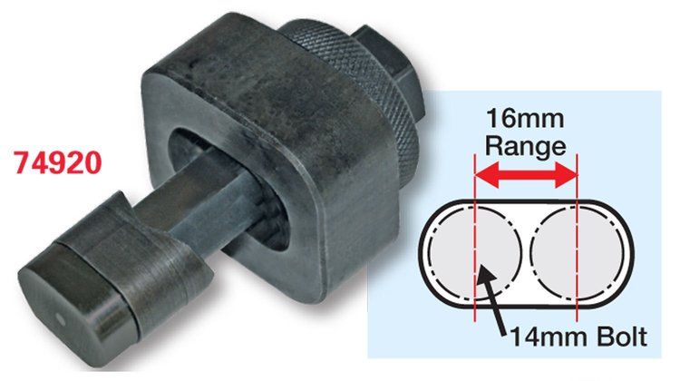 74920 Slot Punch Tool 14 mm