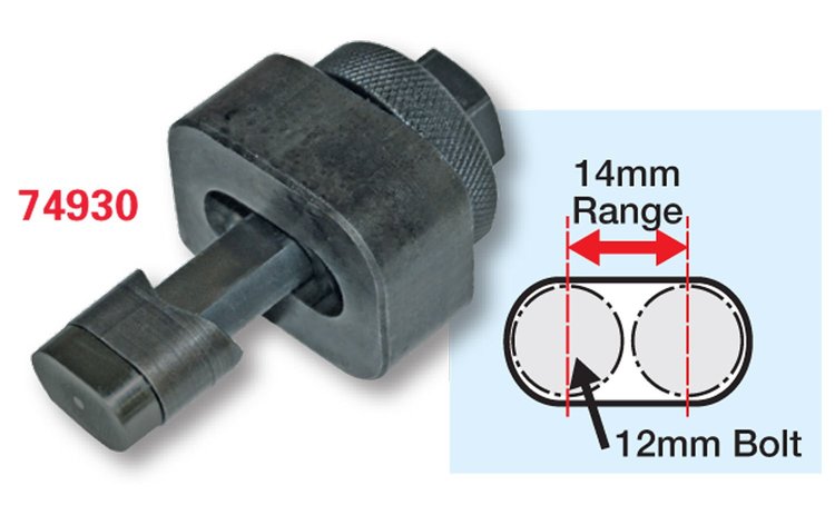 74930 Slot Punch Tool 12 mm