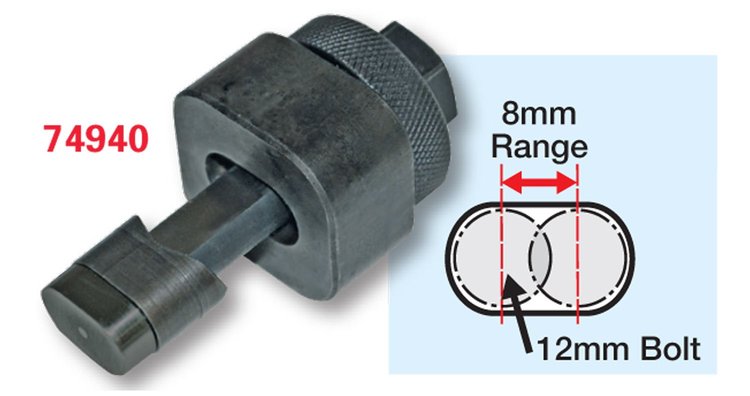 74940 Slot Punch Tool 12 mm