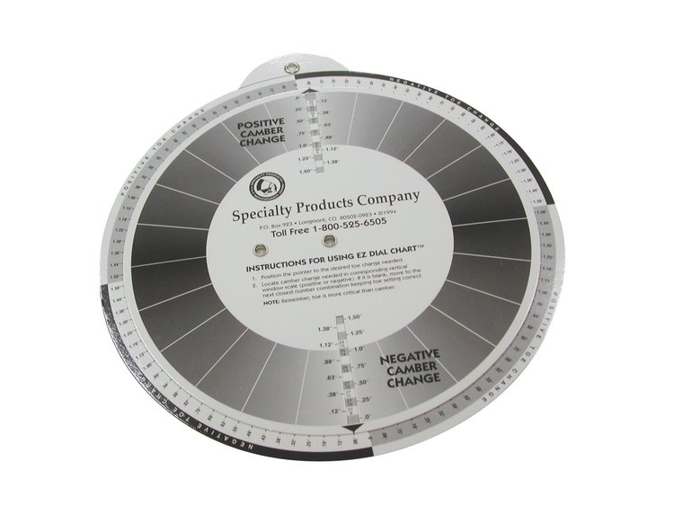 SHIM DIAL CHART