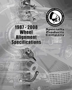Book: Wheel Alignment Specifications Specs for all 1987-08 vehicles