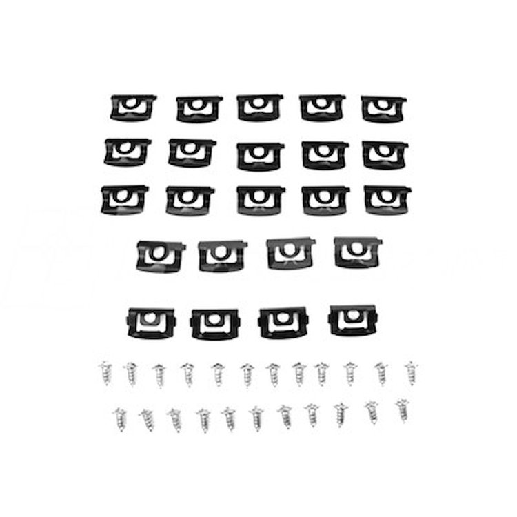 GMK2111525682S 23 Pcs Windshield Reveal Molding Clip Set for 1968-1976 Dodge Dart