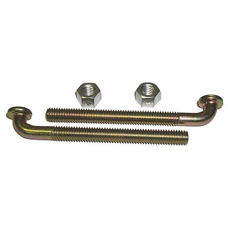 GMK2111749681S Nut Set Fuel Tank Strap J-Bolt for 1968-1976 Mopar 'A
