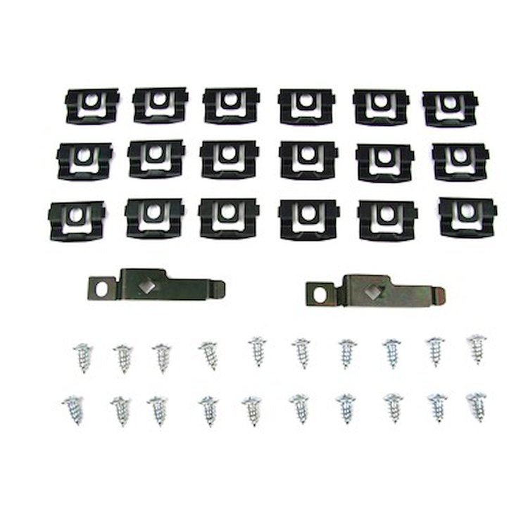 GMK2120715702S 22 Pieces Rear Window Reval Molding Clip Set for 1970 Dodge Challenger