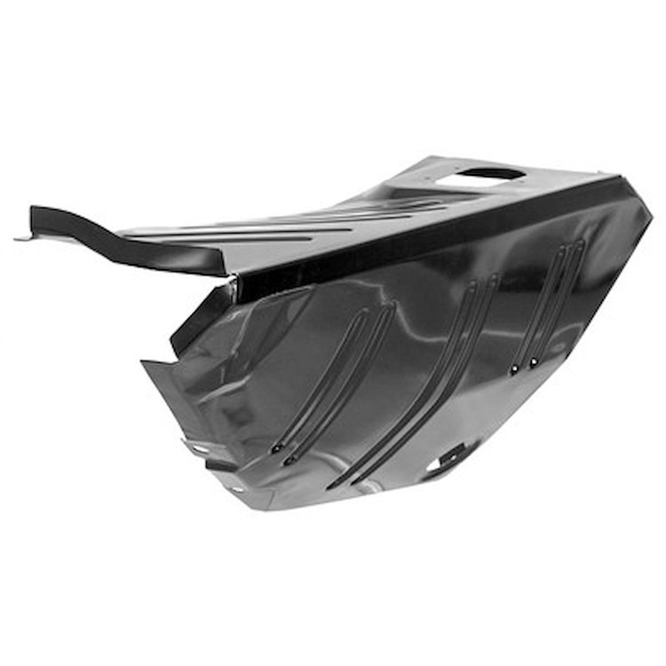 GMK242273570R Right/Passenger Side Trunk Floor Drop-Off for 1970-1974 Plymouth Barracuda Cut Hole For Ecs