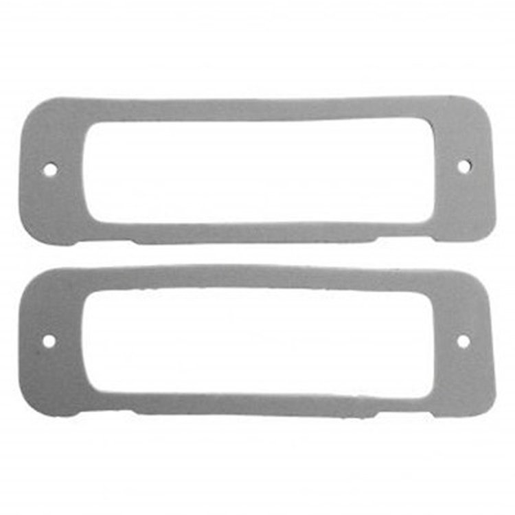 GMK243207268P Left/Driver Side/Right/Passenger Side Pair Park Lamp Lens Gasket for 1968-1969 Plymouth Mopar B-Body