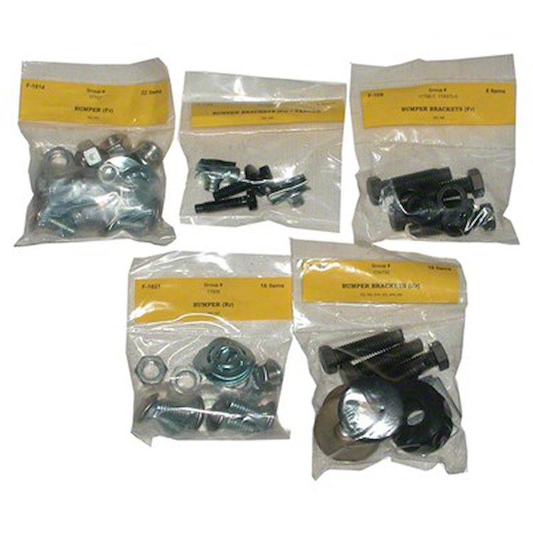 GMK3020001641S Bumper Mounting Hardware Kit for 1964-1966 Ford Mustang & Shelby [66 Pieces]