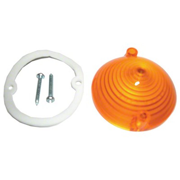 GMK302007064 Amber Park Lamp Lens for 1965-1966 Ford Mustang