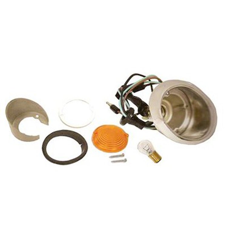 GMK302007164RS Amber Park Lamp Assembly for 1965-1966 Ford Mustang