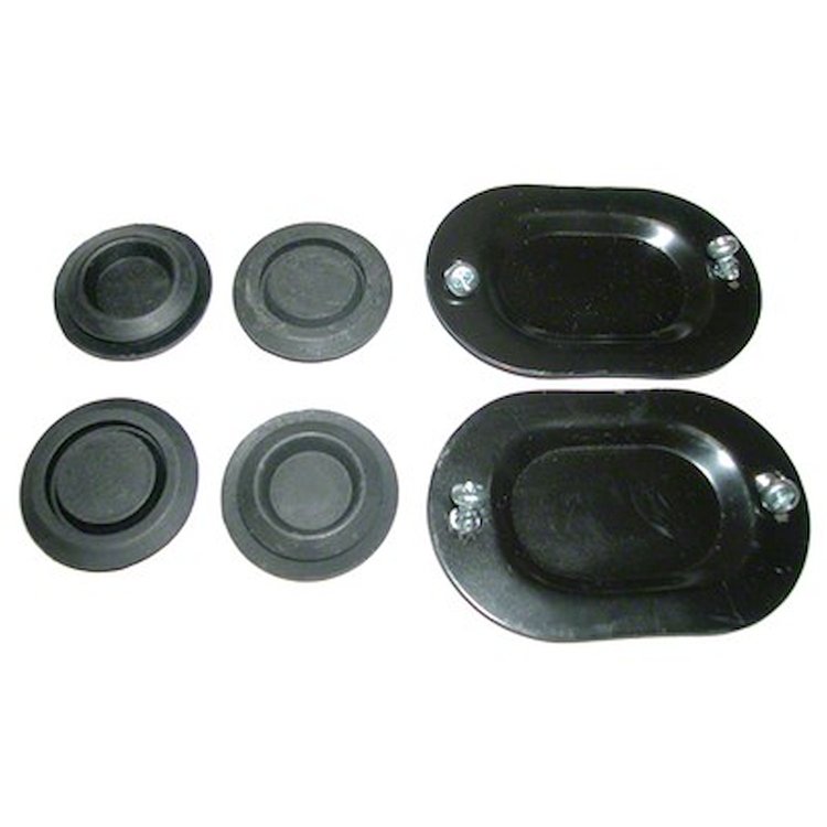 GMK302051264S Floor Drain Plug Set for 1964-1973 Ford Mustang