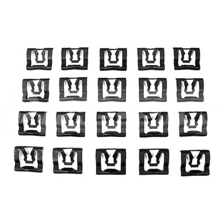 GMK3020525651S Front Windshield Reveal Molding Clip Set for 22 Pieces