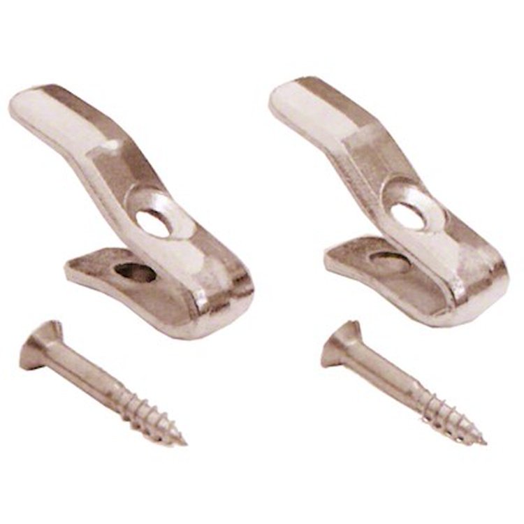 GMK3020532641P Pair Coat Hooks for 1964-1966 Ford Mustang [With Screws] Coupe