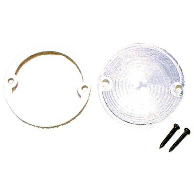 GMK3020847641 Left/Driver Side Or Right/Passenger Side Back-Up Lamp Lens for 1964-1968 Ford Mustang