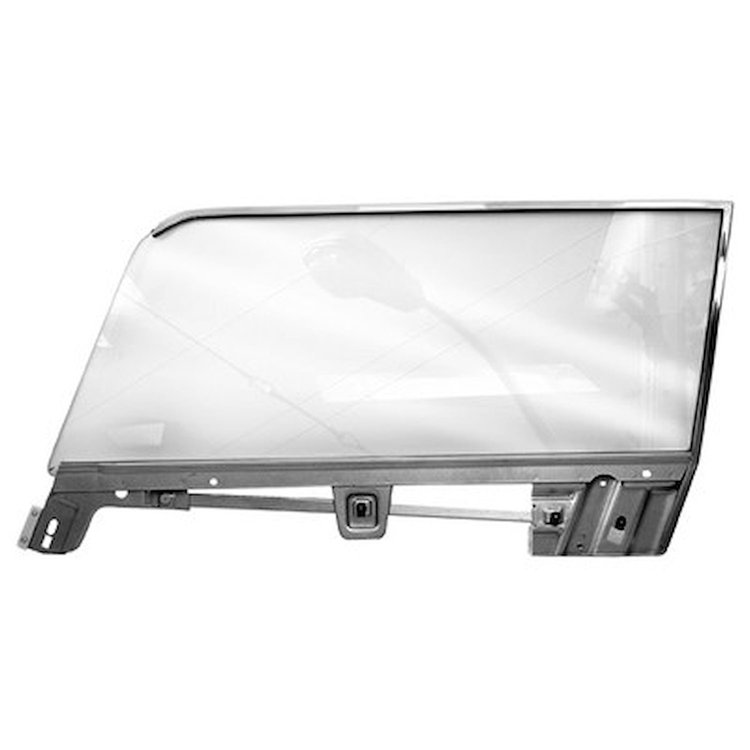 GMK3021405671LS Left/Driver Side Door Glass Assembly for 1967-1968 Ford Mustang