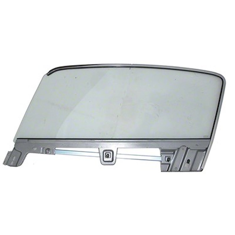 GMK3021405672LS Clear Door Glass Assembly for 1967-1968 Mustang Fastback [Glass
