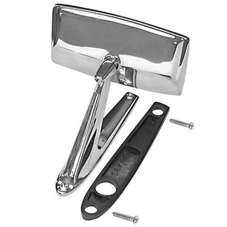 GMK302141067 Non Remote Outside Rear View Mirror for 1967-1968 Ford Mustang