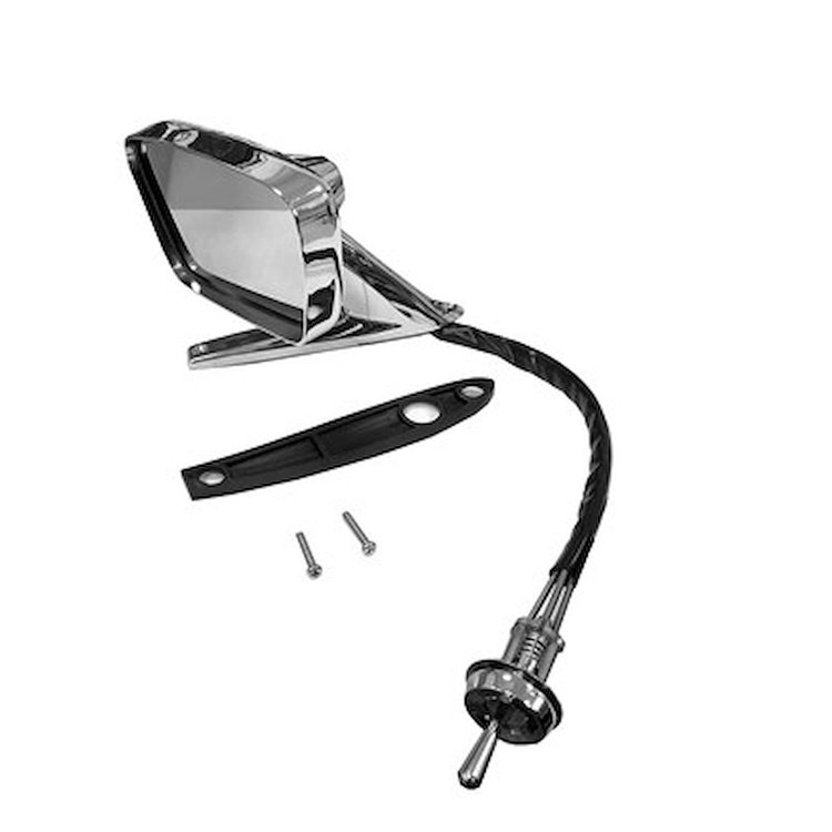 GMK3021410671L Remote Outside Rear View Mirror for 1967-1968 Ford Mustang